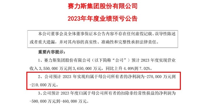 赛力斯4年巨亏100亿官方研发投入高销售低迷-图3