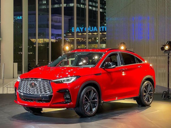 英菲尼迪“QX50轿跑版”实拍 搭2.0T/动力超宝马