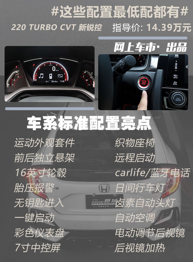 点燃心中的激情 东本<a href=https://www.qzqcw.com/z/bentian/siyu/ target=_blank class=infotextkey>思域</a>两厢买那款合适-图3