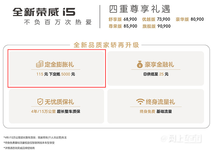 全面涨价新<a href=https://www.qzqcw.com/z/rongwei/ target=_blank class=infotextkey>荣威</a>i5售6.89-9.09万元 车身尺寸加大-图1