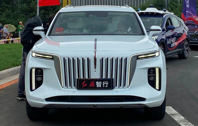 <a href=https://www.qzqcw.com/z/hongqi/ target=_blank class=infotextkey>红旗</a>旗舰SUV开启盲订 续航600km-尺寸比Model X大-图2