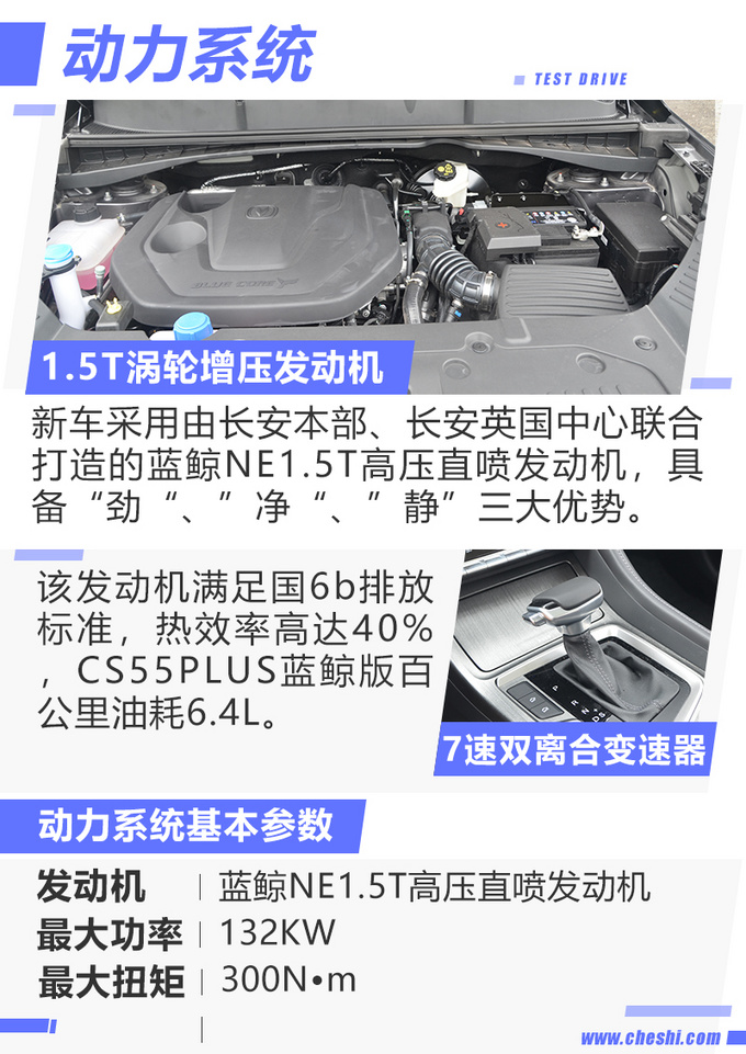 提速更快更安静 <a href=https://www.qzqcw.com/z/changan/ target=_blank class=infotextkey>长安</a>CS55 PLUS蓝鲸版试驾-图2