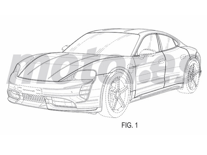 保时捷Taycan跨界版专利图曝光！车尾酷似911
