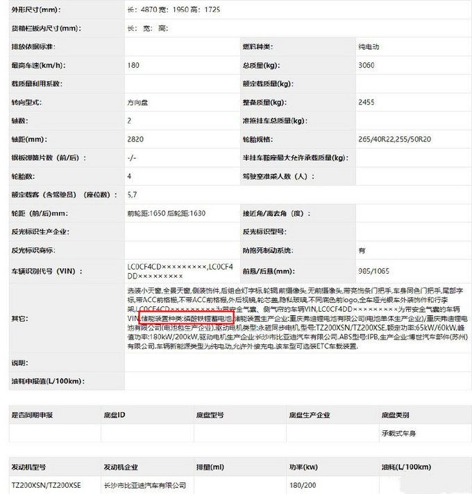 <a href=https://www.qzqcw.com/z/biyadi/ target=_blank class=infotextkey>比亚迪</a>新款唐EV曝光 搭刀片电池 27.95万元就能买-图5