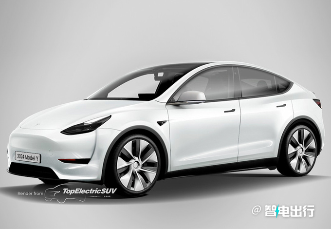 特斯拉全新Model Y 换<a href=https://www.qzqcw.com/z/biyadi/ target=_blank class=infotextkey>比亚迪</a>旋转屏 增七座车型-图1