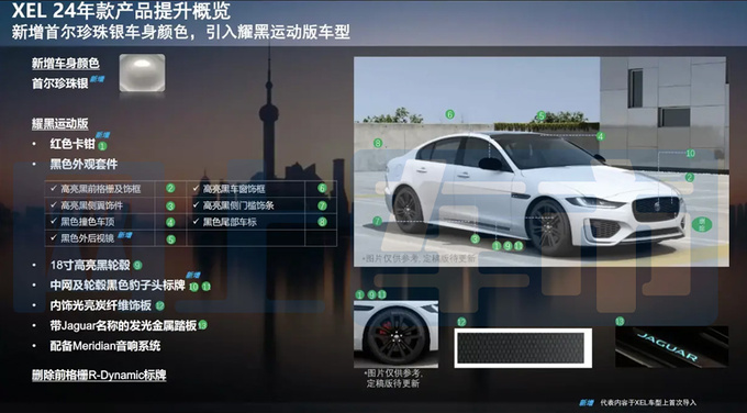 <a href=https://www.qzqcw.com/z/jiebao/ target=_blank class=infotextkey>捷豹</a>2024款XEL配置曝光增耀黑版 或官方降价-图5