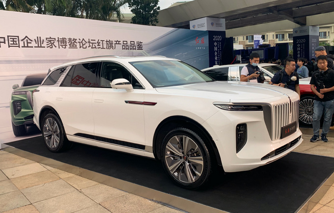 <a href=https://www.qzqcw.com/z/hongqi/ target=_blank class=infotextkey>红旗</a>旗舰纯电SUV售XX-XX万 尺寸比Model X大-图2