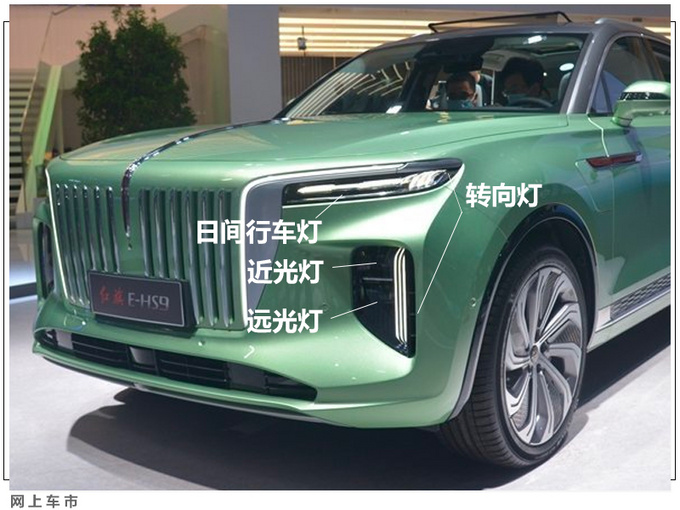 <a href=https://www.qzqcw.com/z/hongqi/ target=_blank class=infotextkey>红旗</a>旗舰纯电SUV售XX-XX万 尺寸比Model X大-图2