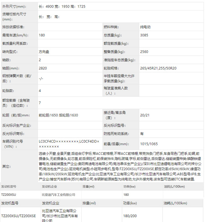 <a href=https://www.qzqcw.com/z/biyadi/ target=_blank class=infotextkey>比亚迪</a>新款唐EV实拍换汉EV同款前脸 或27万起售-图4