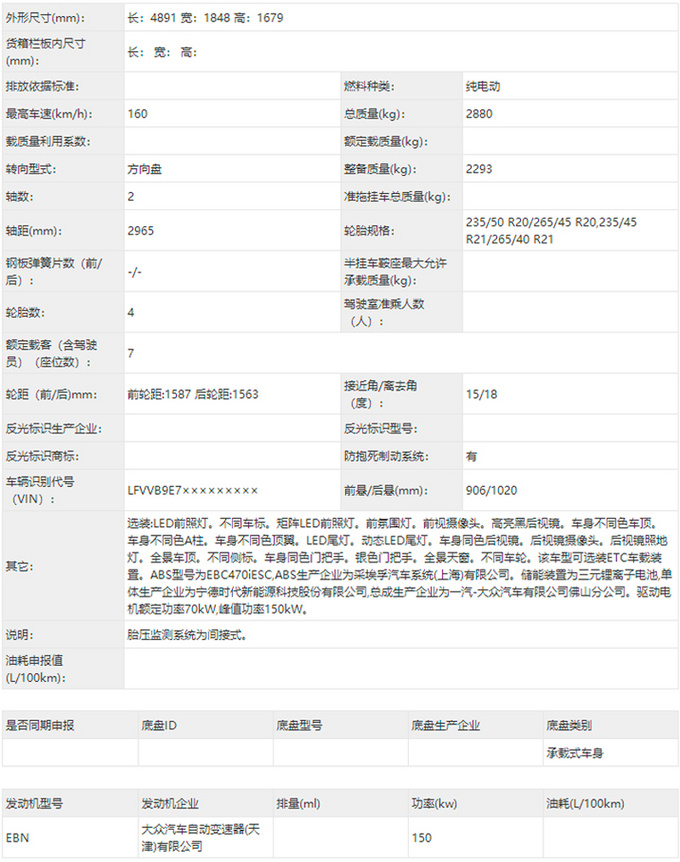 一汽-<a href=https://www.qzqcw.com/z/dazhong/ target=_blank class=infotextkey>大众</a>ID.6 CROZZ实拍 7座布局 下月正式亮相-图5