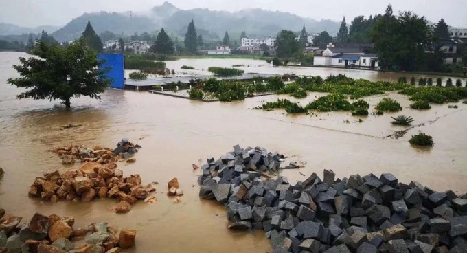 黄山洪水，长城炮路亚国际锦标赛延期，抗洪抢