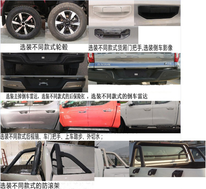 商用车logo版<a href=https://www.qzqcw.com/z/changan/ target=_blank class=infotextkey>长安</a>凯程F70曝光可选择多种组件-图4