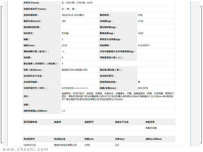 <a href=https://www.qzqcw.com/z/qirui/ target=_blank class=infotextkey>奇瑞</a>新款瑞虎3实拍曝光 增搭1.5T动力更强劲-图4