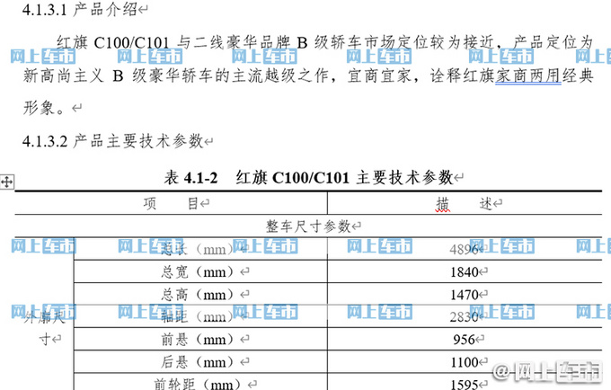 <a href=https://www.qzqcw.com/z/hongqi/ target=_blank class=infotextkey>红旗</a>全新H5家族曝光搭2.0T混动 PK二线豪华B级车-图2