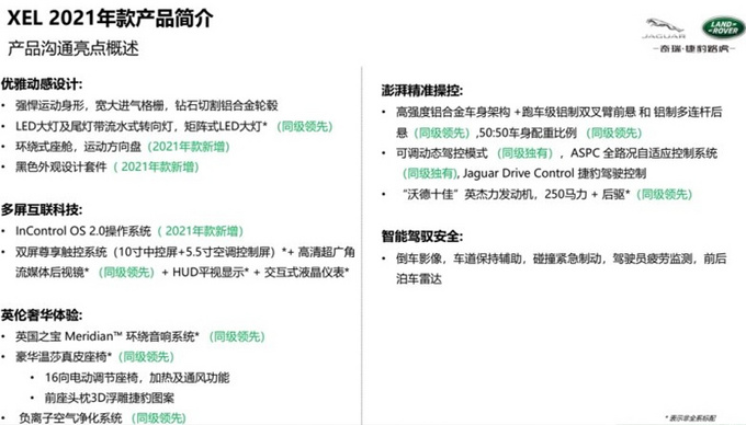 <a href=https://www.qzqcw.com/z/jiebao/ target=_blank class=infotextkey>捷豹</a>新款XEL配置大幅升级 主打2.0T高功率-要涨价-图2