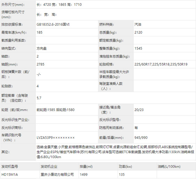 <a href=https://www.qzqcw.com/z/dongfeng/ target=_blank class=infotextkey>东风</a>风光580新车型曝光尺寸加长 预计10万起售-图3