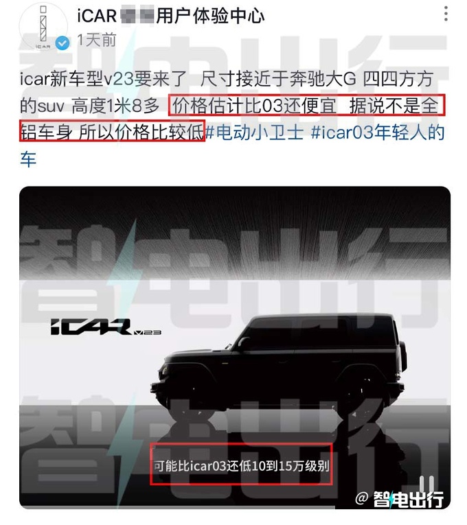 <a href=https://www.qzqcw.com/z/qirui/ target=_blank class=infotextkey>奇瑞</a>iCAR第2款车4月12日首发售价比03还便宜-图5