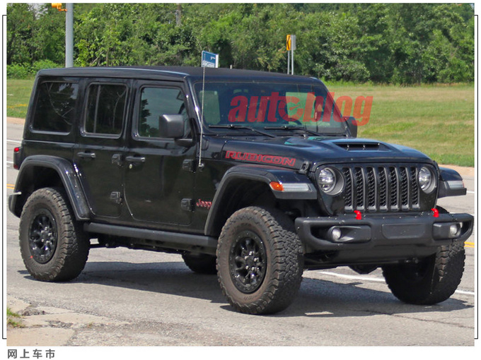 Jeep<a href=https://www.qzqcw.com/z/jipu/mumaren/ target=_blank class=infotextkey>牧马人</a>Rubicon 392谍照曝光 搭6.4L V8引擎-图3