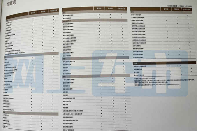 捷尼赛思G90配置曝光预计售69.88-115.88万-图6