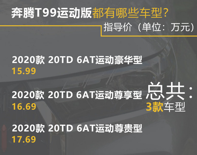 17万选这款<a href=https://www.qzqcw.com/z/benteng/ target=_blank class=infotextkey>奔腾</a>T99运动版 配置足开着还舒服-图5