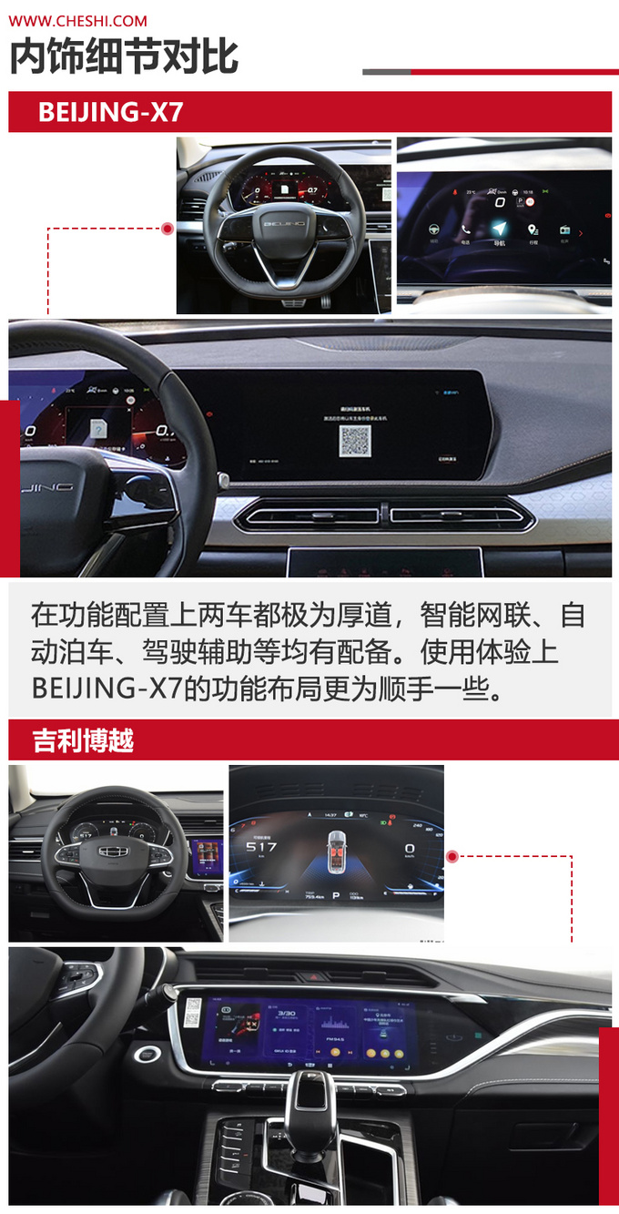 15万级高品质SUV怎么选BEIJING-X7对比<a href=https://www.qzqcw.com/z/jili/ target=_blank class=infotextkey>吉利</a>博越-图2