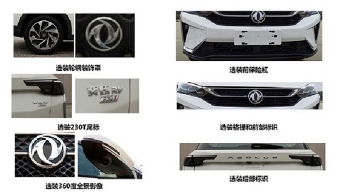 <a href=https://www.qzqcw.com/z/dongfeng/ target=_blank class=infotextkey>东风</a><a href=https://www.qzqcw.com/z/dongfeng/fengshen/ target=_blank class=infotextkey>风神</a>全新SUV实拍 命名奕炫RV6月上市-图3