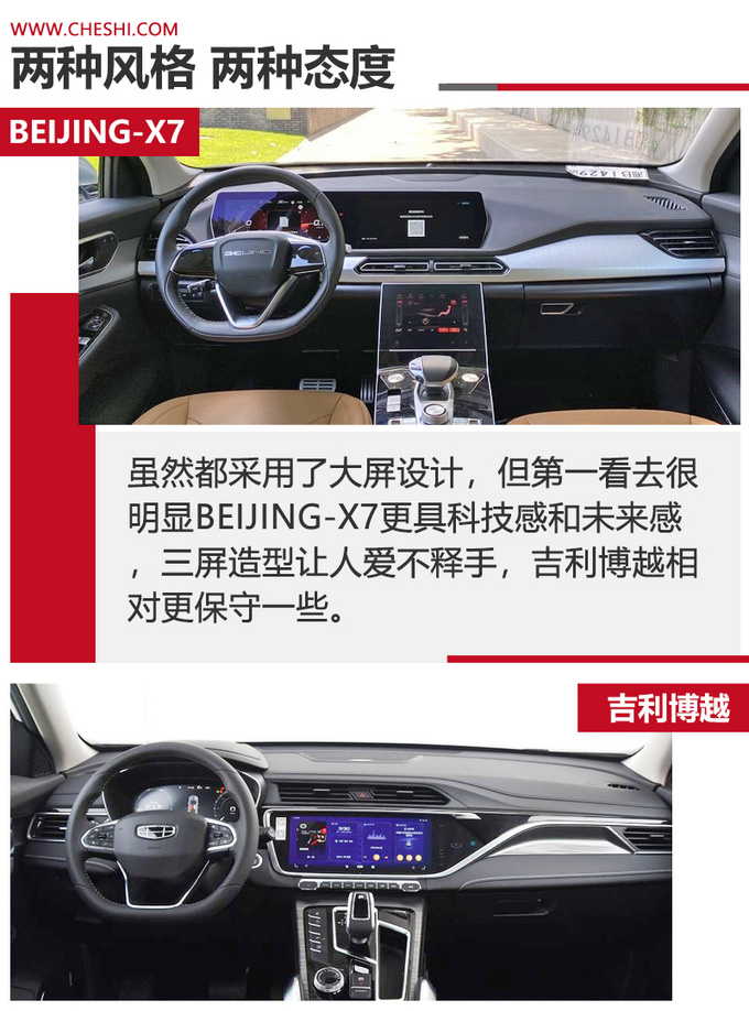 15万级高品质SUV怎么选BEIJING-X7对比<a href=https://www.qzqcw.com/z/jili/ target=_blank class=infotextkey>吉利</a>博越-图1