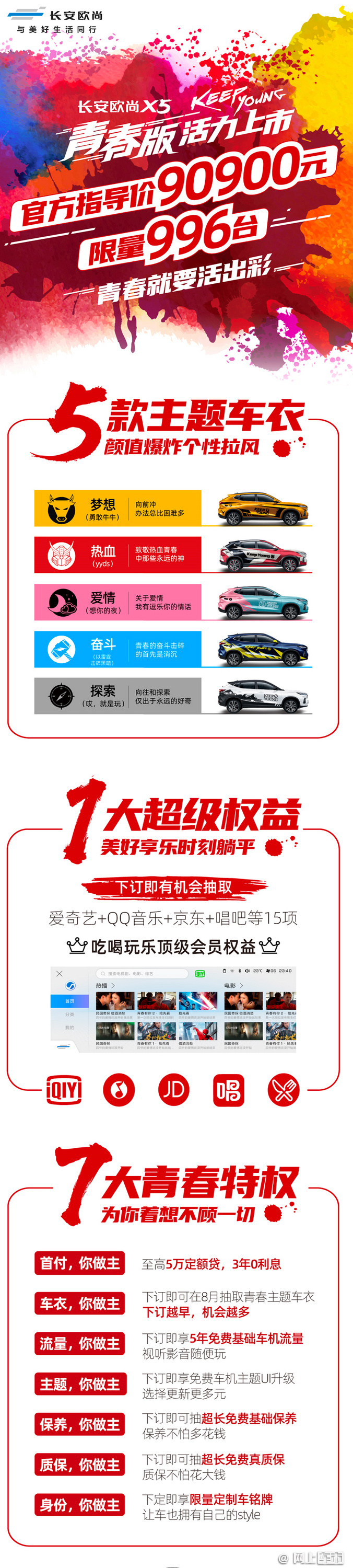 <a href=https://www.qzqcw.com/z/changan/ target=_blank class=infotextkey>长安</a>欧尚X5青春版上市 售9.09万元 配无麦K歌功能-图1