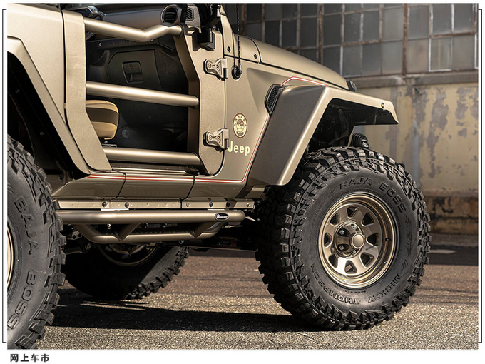 Jeep<a href=https://www.qzqcw.com/z/jipu/mumaren/ target=_blank class=infotextkey>牧马人</a>推复古改装版悬挂升级/经典方灯造型-图6