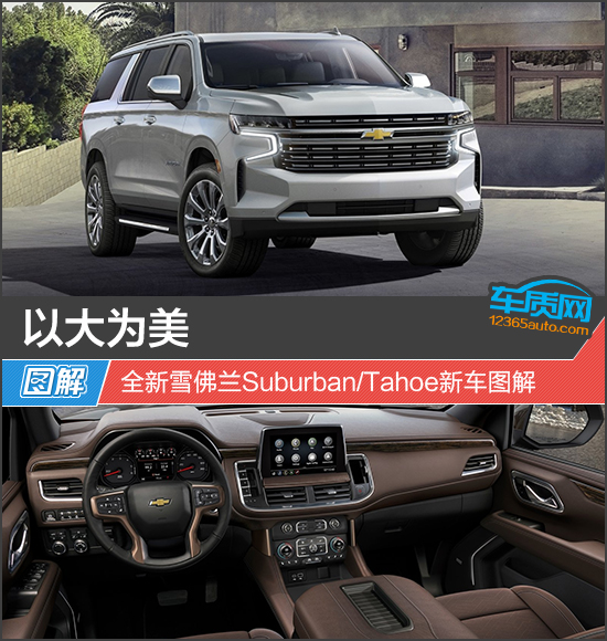 以大为美 全新雪佛兰Suburban/Tahoe新车图解