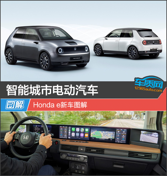 智能城市电动汽车 Honda e新车图解