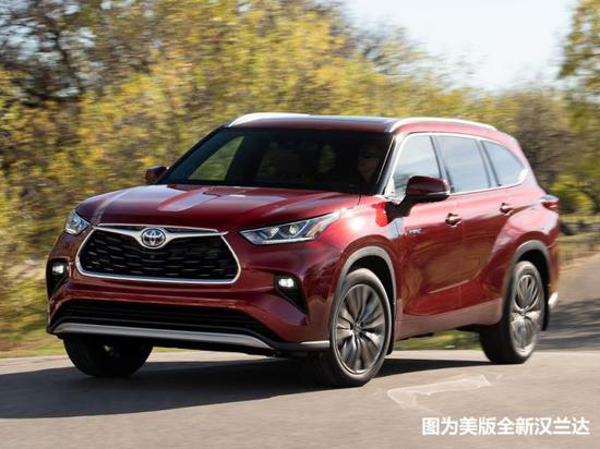 一汽丰田投产全新7座SUV 与汉兰达尺寸接近