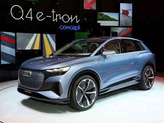 奥迪全新Q4 e-tron 采用跨界外观造型