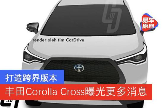 跨界版本 丰田Corolla Cross曝光更多消息