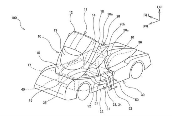 疑似丰田GR Super Sport超跑专利图曝光