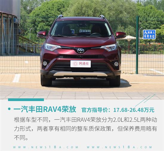 每公里仅需0.5元 丰田RAV4荣放用车成本解读