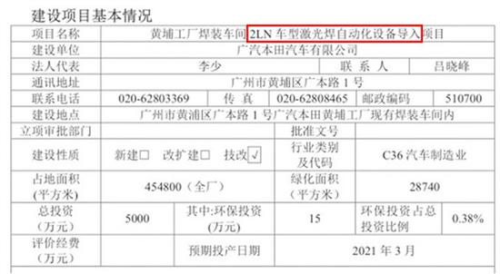 广汽本田将产全新“思域” 明年底投产