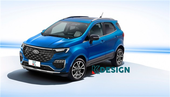 全新福特翼搏假想图曝光 定位小型SUV