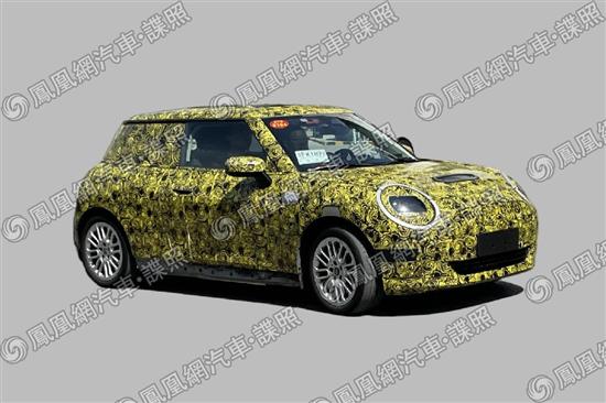 国产光束电动MINI COOPER S路试车谍照曝光